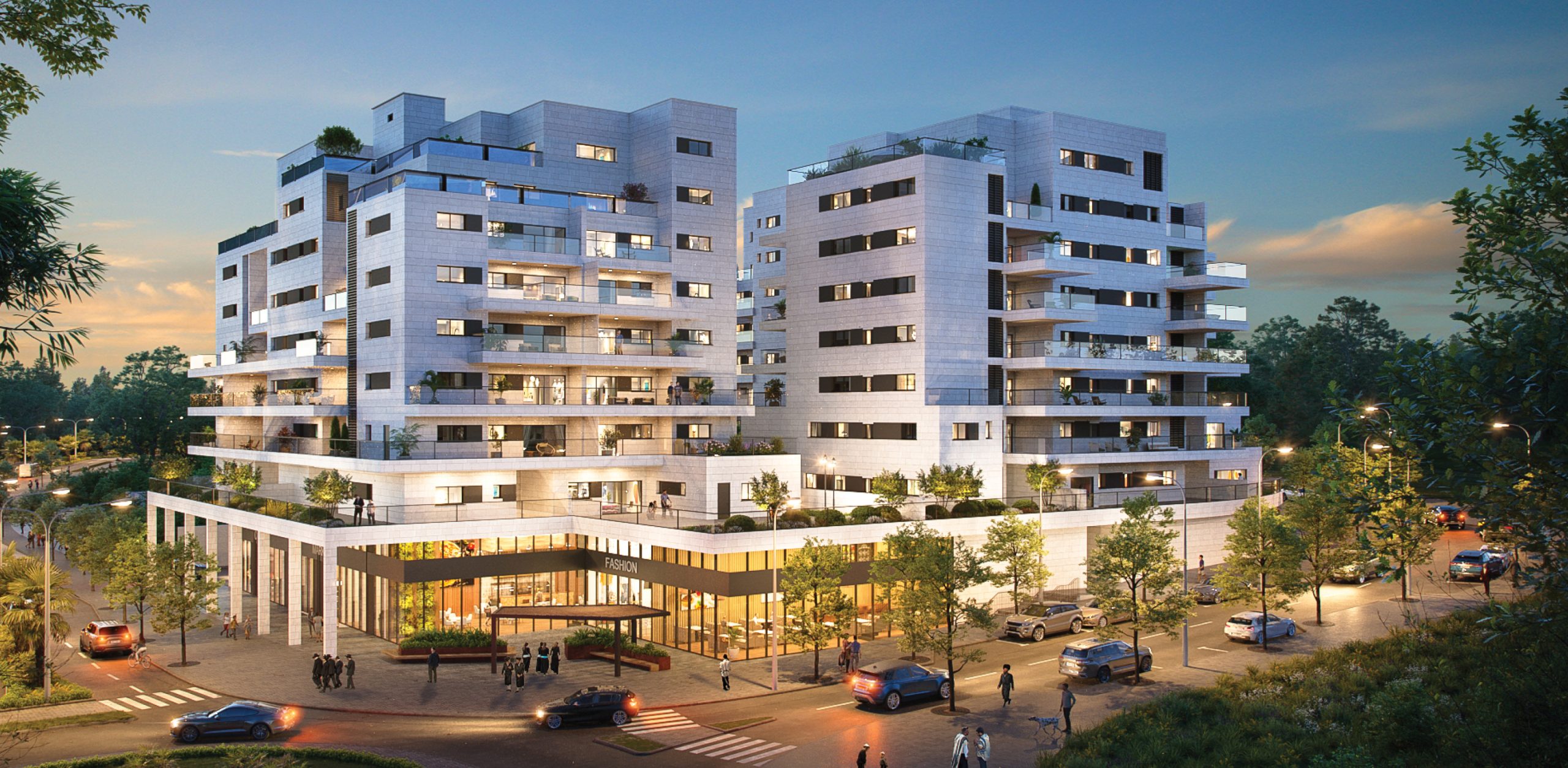 הדמיית פרויקט טרקלין