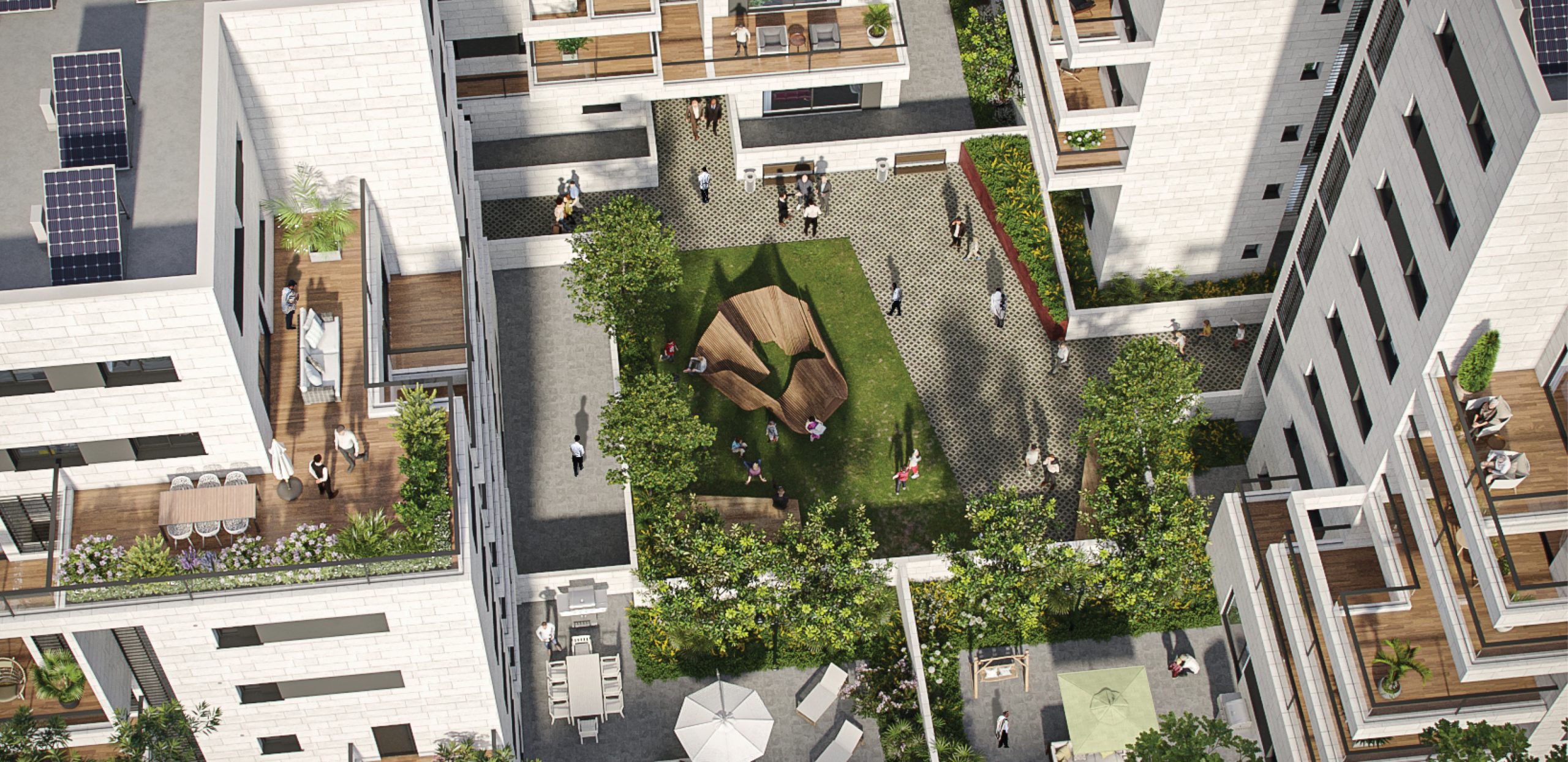 הדמייה של פרויקט טרקלין